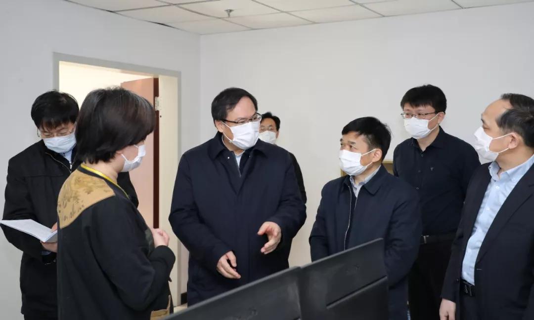 楊金成到七院、七一四所檢查指導疫情防控和復工復產工作
