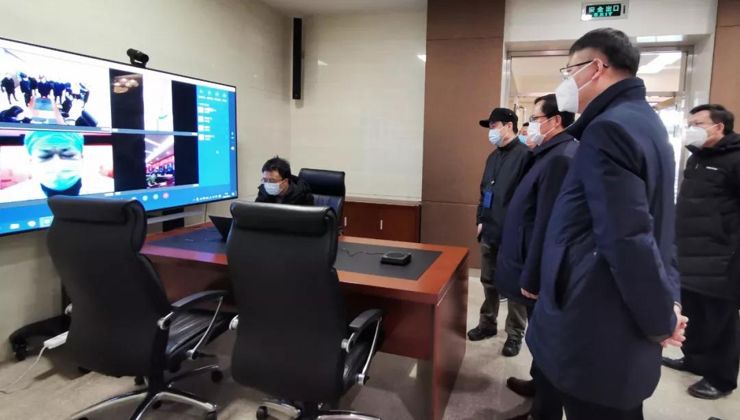 楊金成到七院、七一四所檢查指導疫情防控和復工復產工作