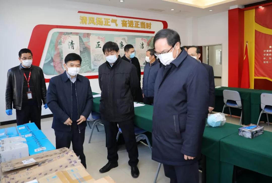 楊金成到七院、七一四所檢查指導疫情防控和復工復產工作